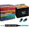 Canetas Touch 120 Cores para Colorir e Desenhar - 1