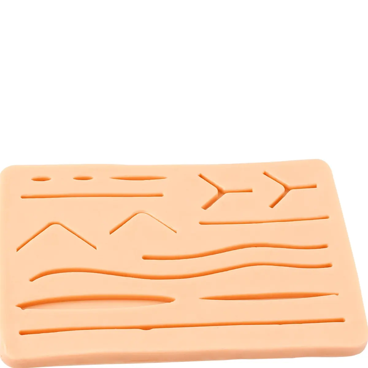 Simulador De Pele Para Treinamento De Sutura 173x115x5mm