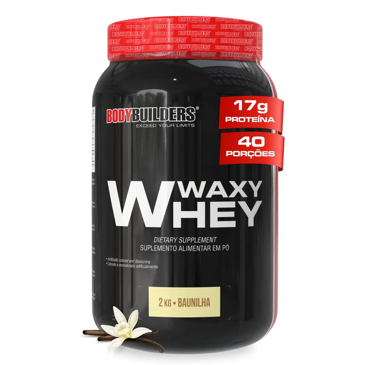 Waxy Whey Baunilha 2kg - Bodybuilders
