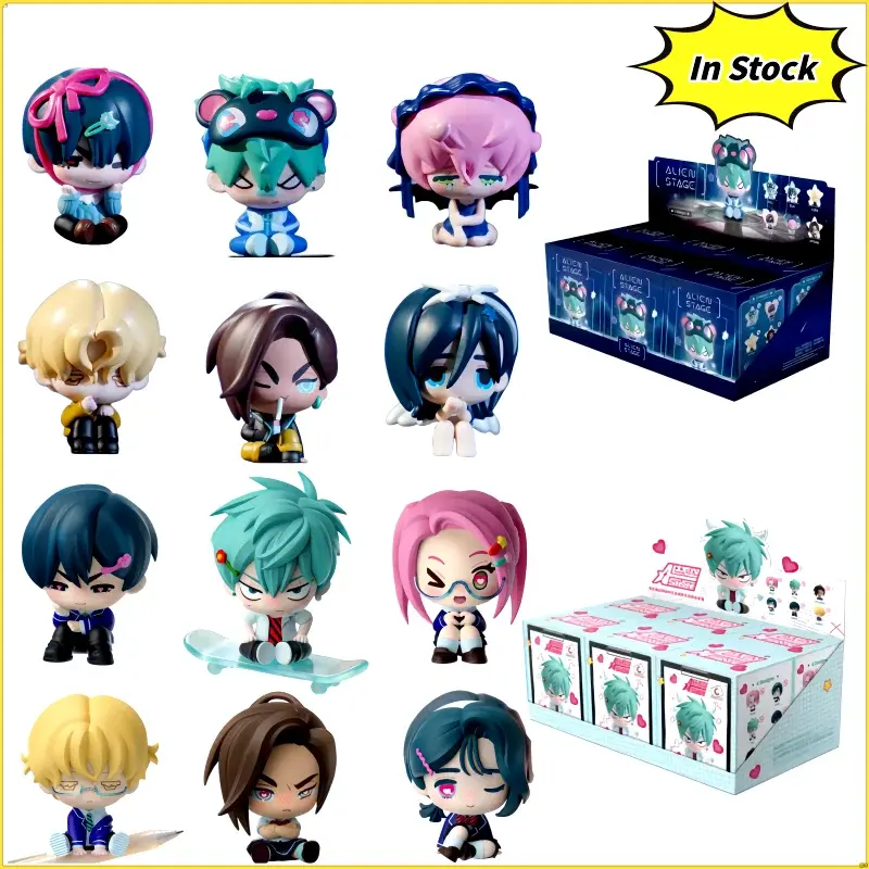 Em Estoque: Alien Stage Anart Art University Series e Alien Stage Free Stage Series - Blind Box, Figura de Ação de Anime, Modelo, Brinquedo, Presente