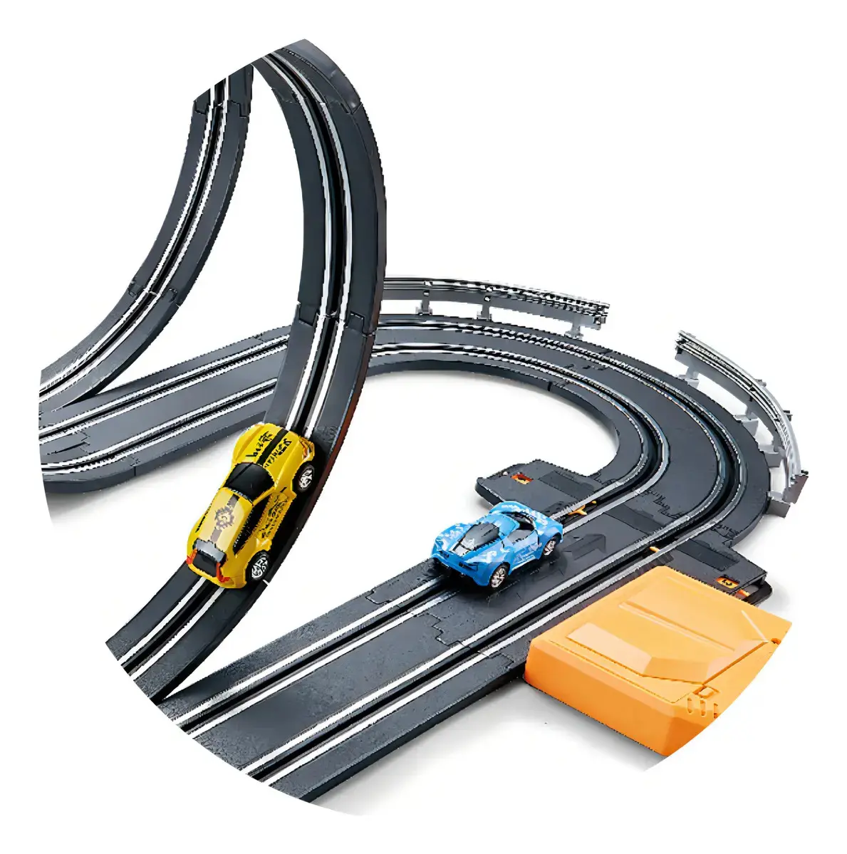 Pista Autorama Elétrica Com 3,40 Metros Double Looping thumbnail 4