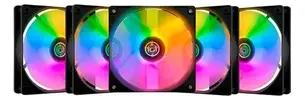 Kit 5 Ventoinhas TGT Striker 120mm Rainbow - 1