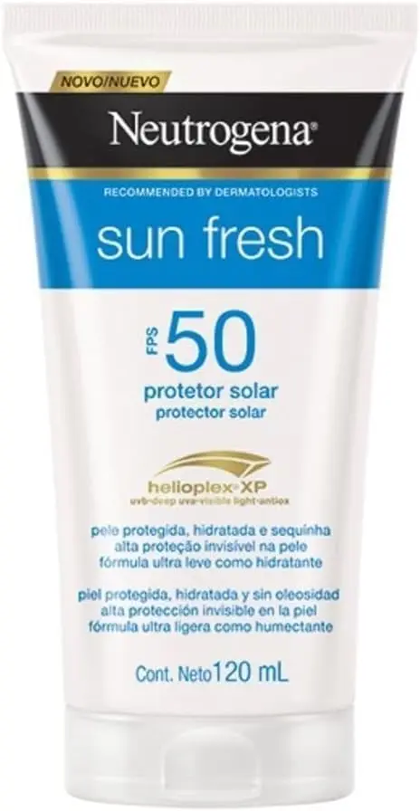 Protetor Solar Corporal em Loção Neutrogena Sun Fresh, FPS 50, 120ml - 1
