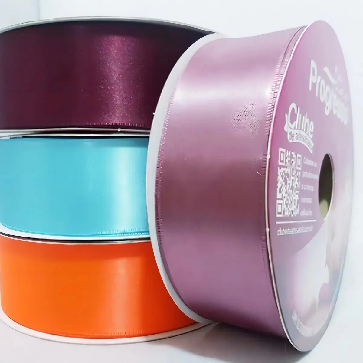 Fita De Cetim Nº 9 50 Metros X 38mm Progresso Cor 232 - Verde Menta thumbnail 3