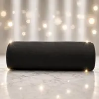 Lençol Avulso Quality Casal Micropercal 600 fios Macio Sem Elástico - Preto - 1