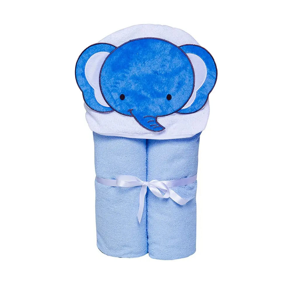 Papi Textil Toalha De Banho Felpuda Bichinhos Papi Toys C/Capuz Bord. 90Cm X 70Cm Contem 01 Un