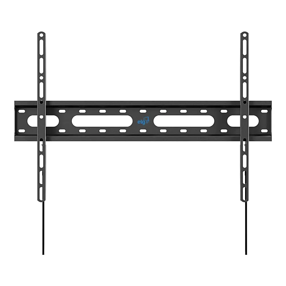 ELG FIX600 - Suporte Fixo de Parede para TVs Planas e Curvas de 42'' a 86'' com Peso Máximo de 50kg