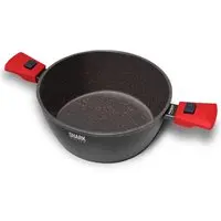 Panela Polishop iChef Ultra Family Size Shark Series Vermelha 24cm - Outlet | Ichef