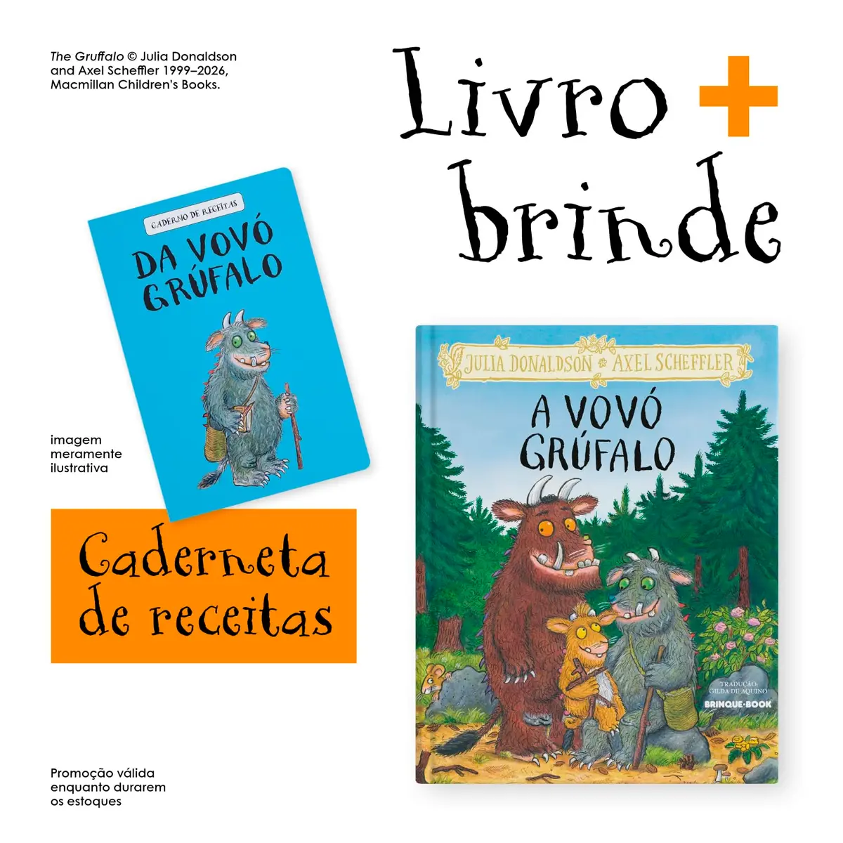 A vovó Grúfalo (com brinde)