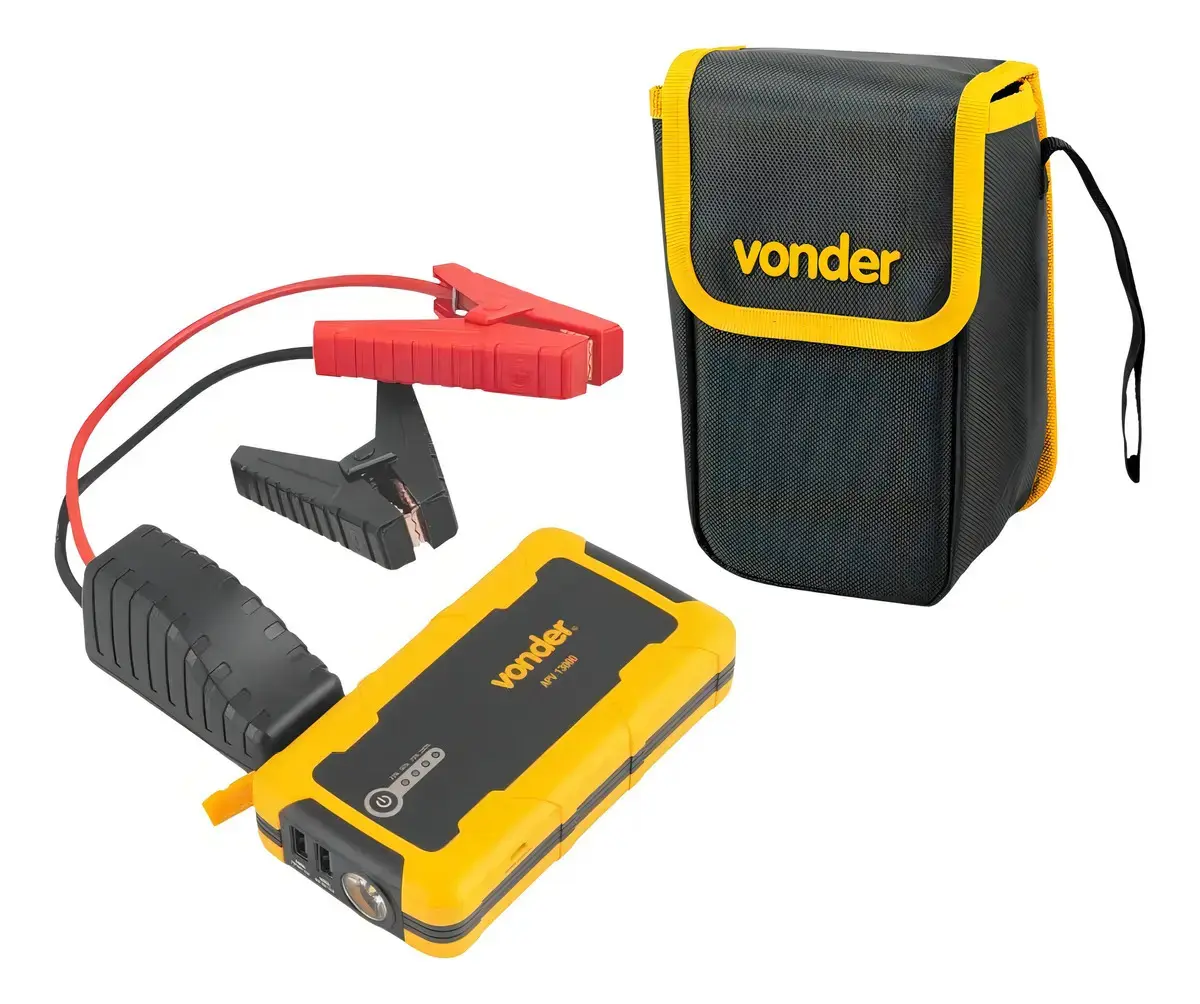 Auxiliar De Partida Pórtatil 12v Apv13000 - Vonder