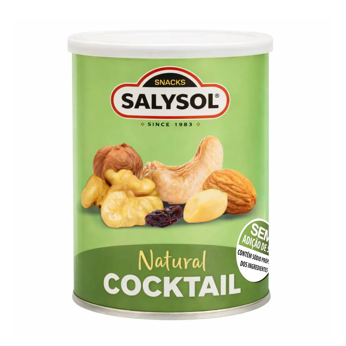 Cocktail Mix Natural sem sal Lata 90g - 1