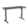 Mesa Gamer Venus c/ Altura Ajustável, 140cm Preto - 1