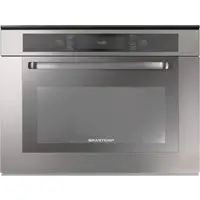 Micro-Ondas Brastemp De Embutir 40 Litros Cor Inox Com Grill - Bmo40ar 220V