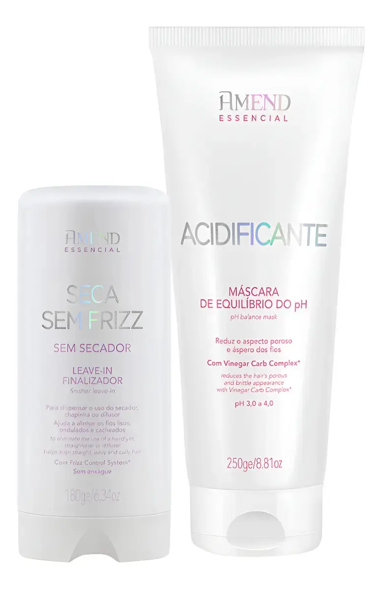 Kit Amend Acidificante Equilíbrio e Leave-in Antifrizz - 1