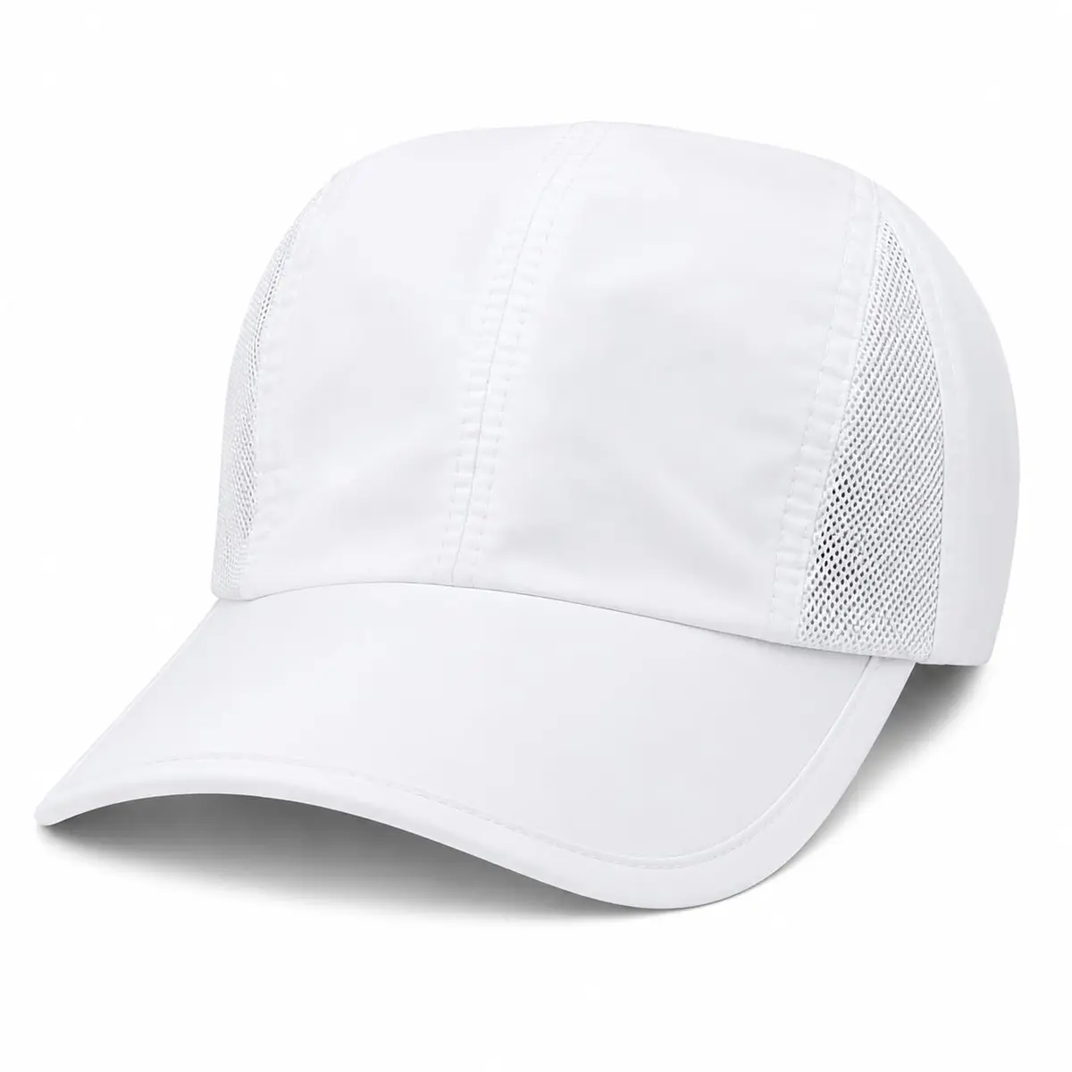 Boné Aba Curva Esportivo Dry Fit Secagem Rápida Para Academia Corrida Sol Respirável