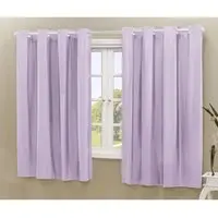 Cortina Daily Varão 1,5M Blackout PVC 2,20mx1,30m Sala Quarto Lilás