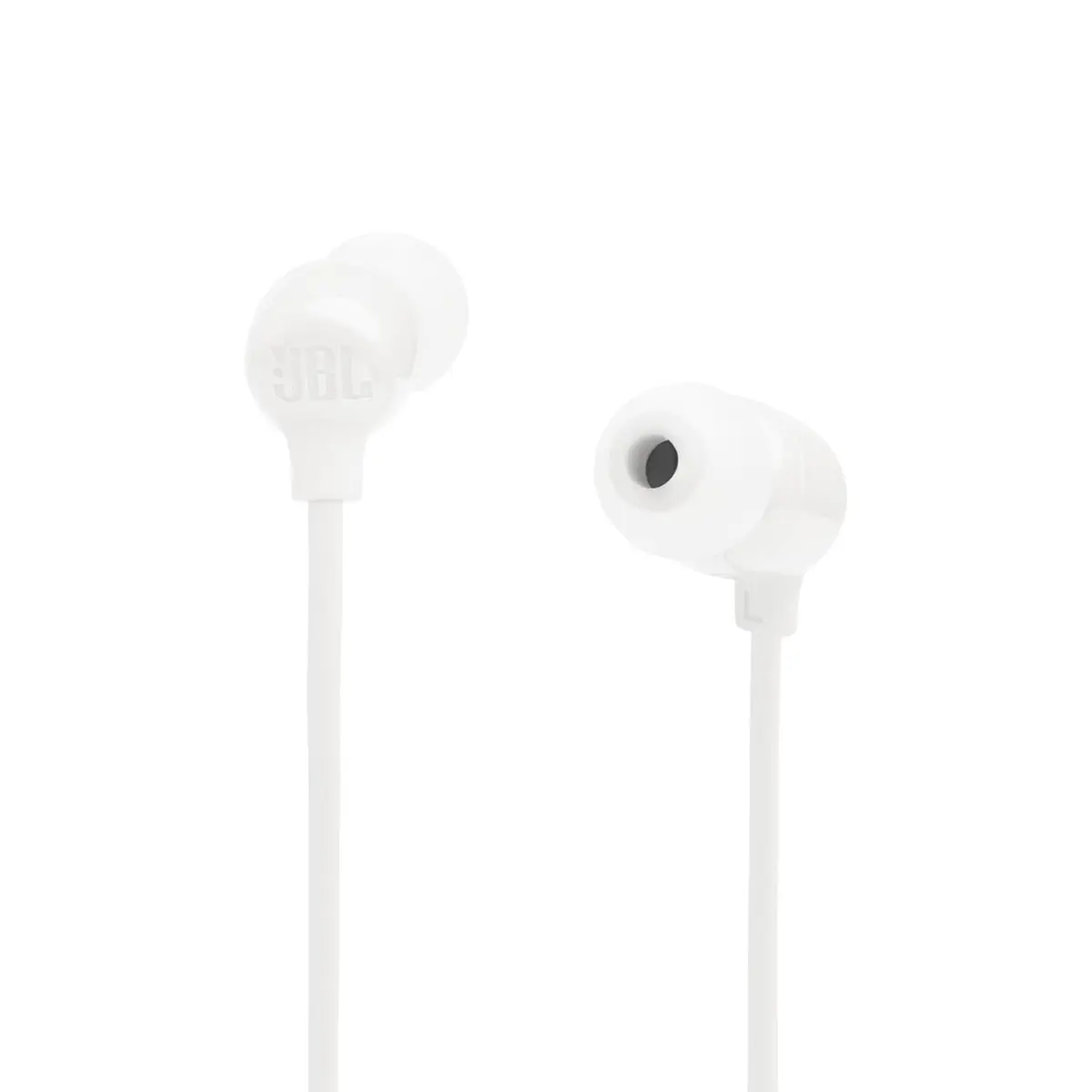 JBL, Fone de Ouvido Sem Fio, Bluetooth, Tune 135 In ear - Branco | Cabo Flat, IPX4, Driver de 8,6mm, Assistente de Voz - 1
