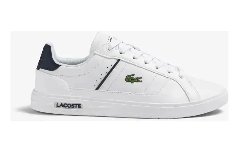 Tênis Masculino Lacoste Europa Pro Em Material Sintético