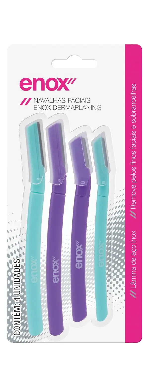 ENOX NAVALHA FACIAL DERMAPLANING (4 UNID.) - 1