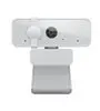 Lenovo Webcam 300 Full HD Com 2 Microfones Integrados 1080p 30FPS USB Cinza Claro - 1
