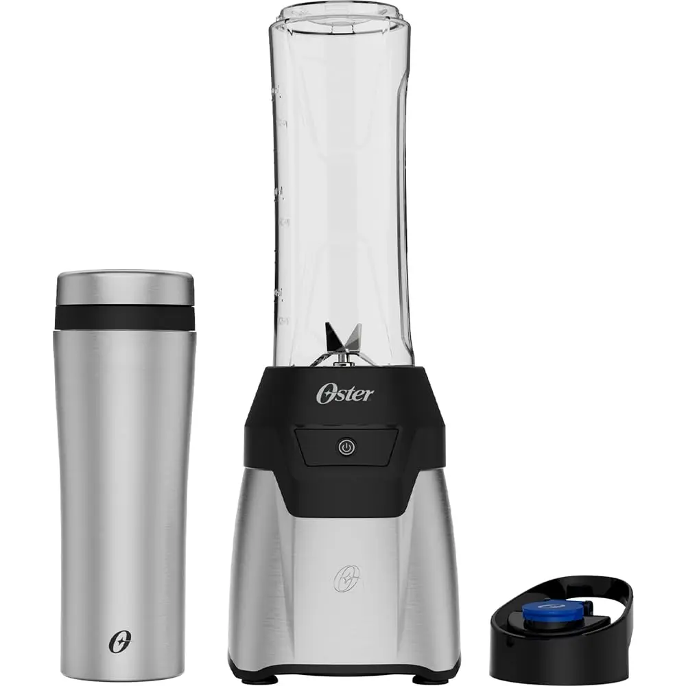 Blender Power Inox Oster com 2 Jarras To Go - 220V - 1