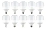 [R$ 14,40 cada] 10 Lâmpadas LED Bulbo 50W Luz Branca 6500K - 1