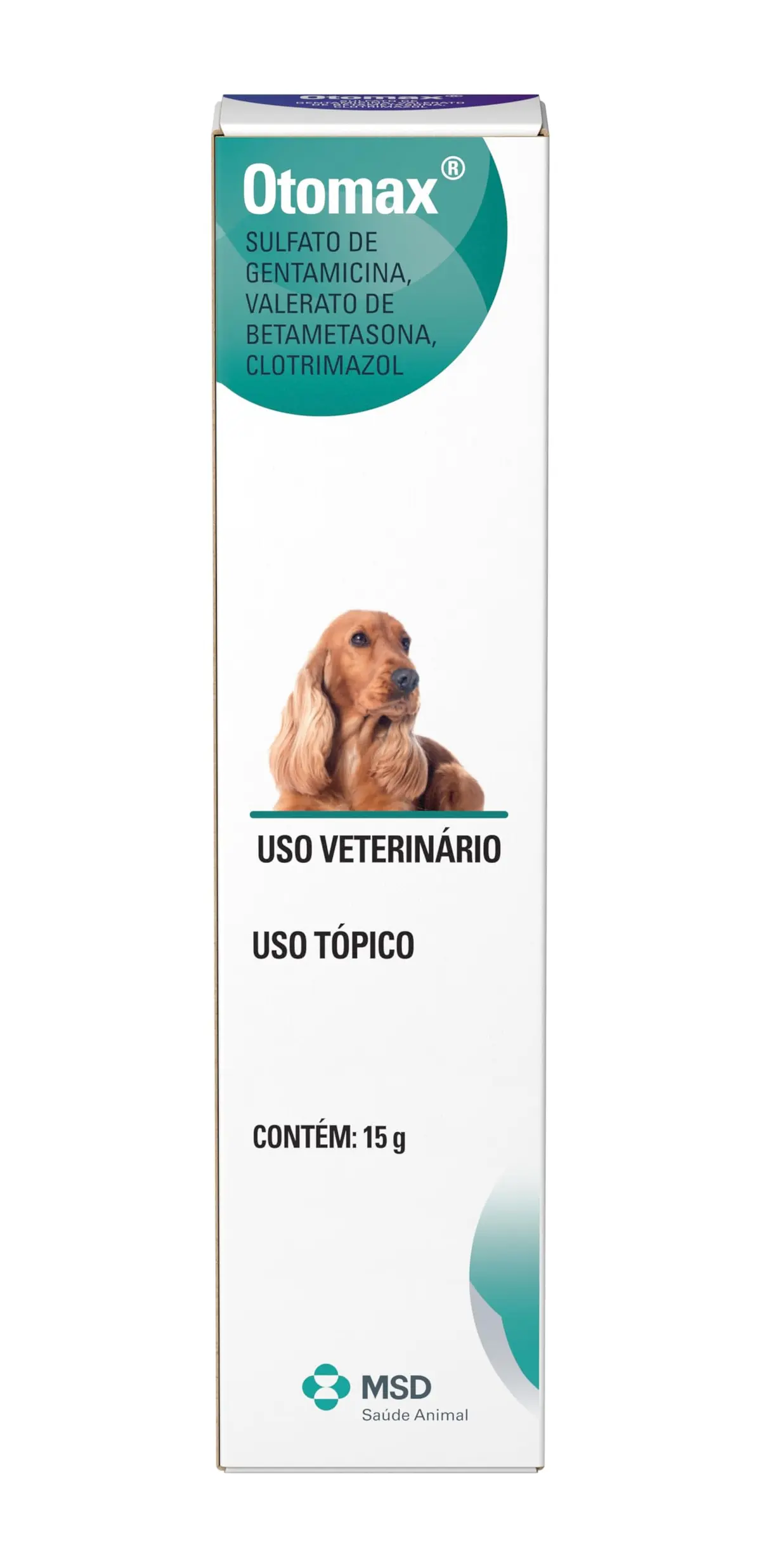 Otomax® 14ml MSD - Tratamento da Otite - MSD Saúde Animal