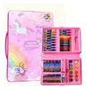 Estojo de Pintura Infantil 68 Peças Unicornio - 1