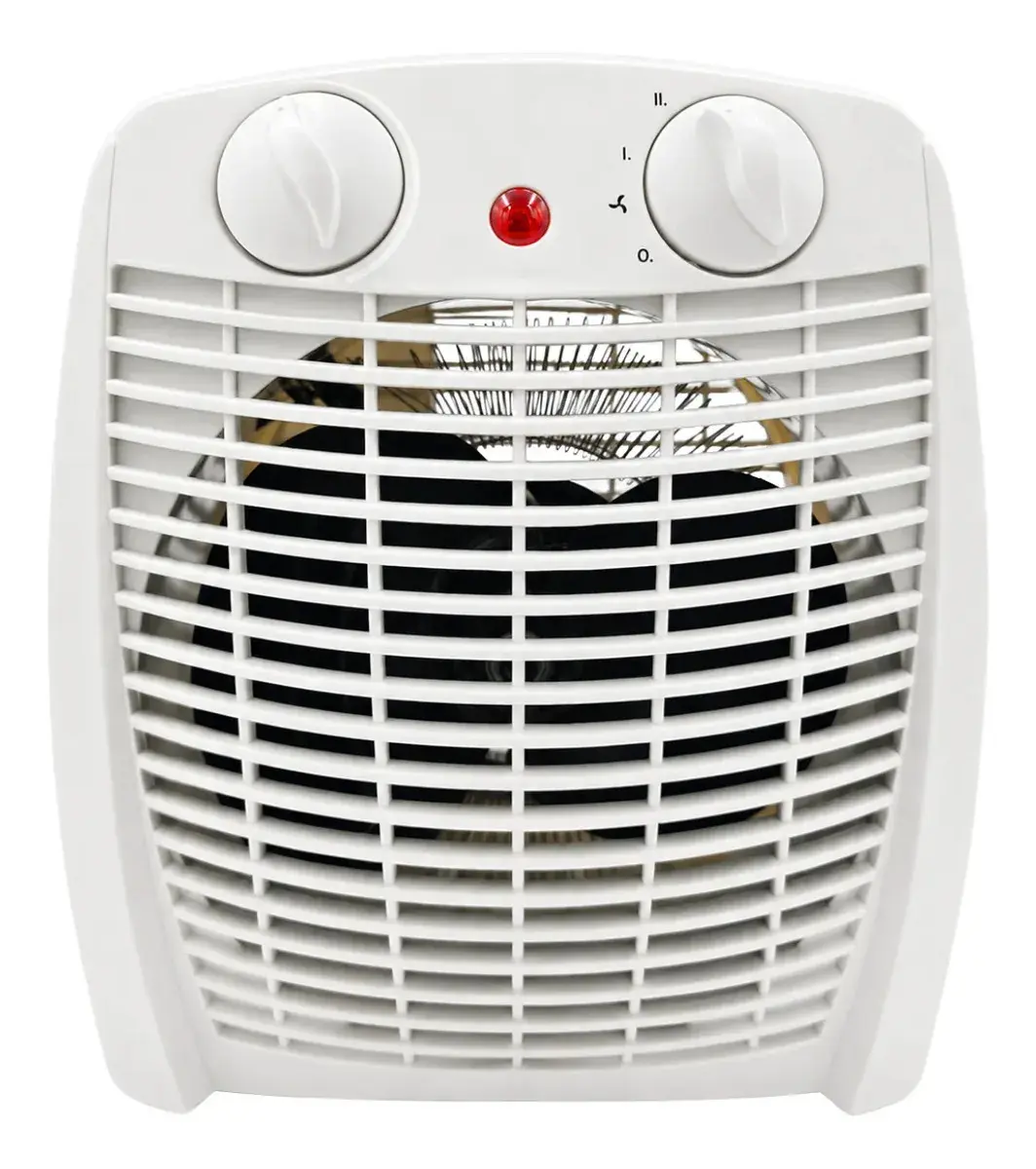 Aquecedor Elétrico 2 Em 1 Kian Branco 1800w Aq100 2 Níveis De Aquecimento + Ventilação thumbnail 2