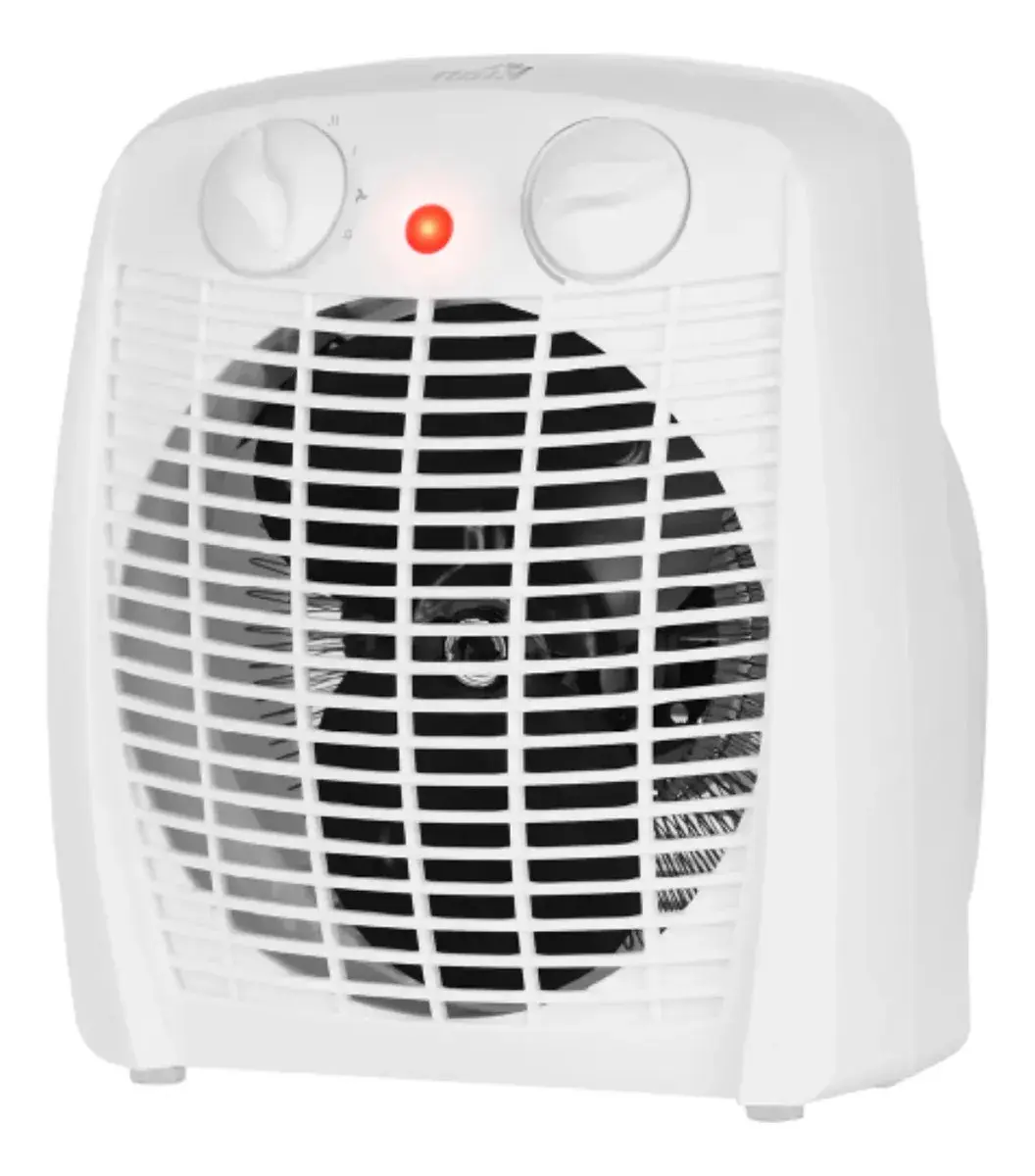 Aquecedor Elétrico 2 Em 1 Kian Branco 1800w Aq100 2 Níveis De Aquecimento + Ventilação thumbnail 3