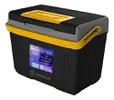 Caixa Térmica 8L com Alça - Preto e Amarelo - 1