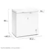 Freezer Horizontal Electrolux Cycle Defrost 199L com função Turbo Freezer Uma Porta (HE200) 127V - 1