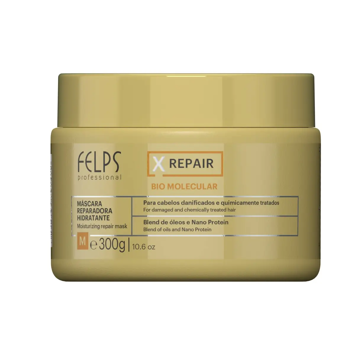 Felps X Repair Máscara 300G, Felps Professionnel, 300G