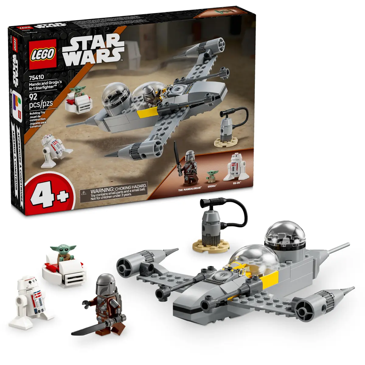 LEGO Star Wars Starfighter N-1 de Mando e Grogu 75410
