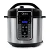 Panela De Pressão Elétrica 6 L Mastersteam Inox Midea Ppg70s1 - 127v - 1