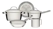 Jogo de Panelas Inox com Fundo Triplo 5 Peças - 1