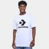 【Tam.: P M G e GG】Camiseta Converse Go-To Star Chev Masculina - Branco - 1