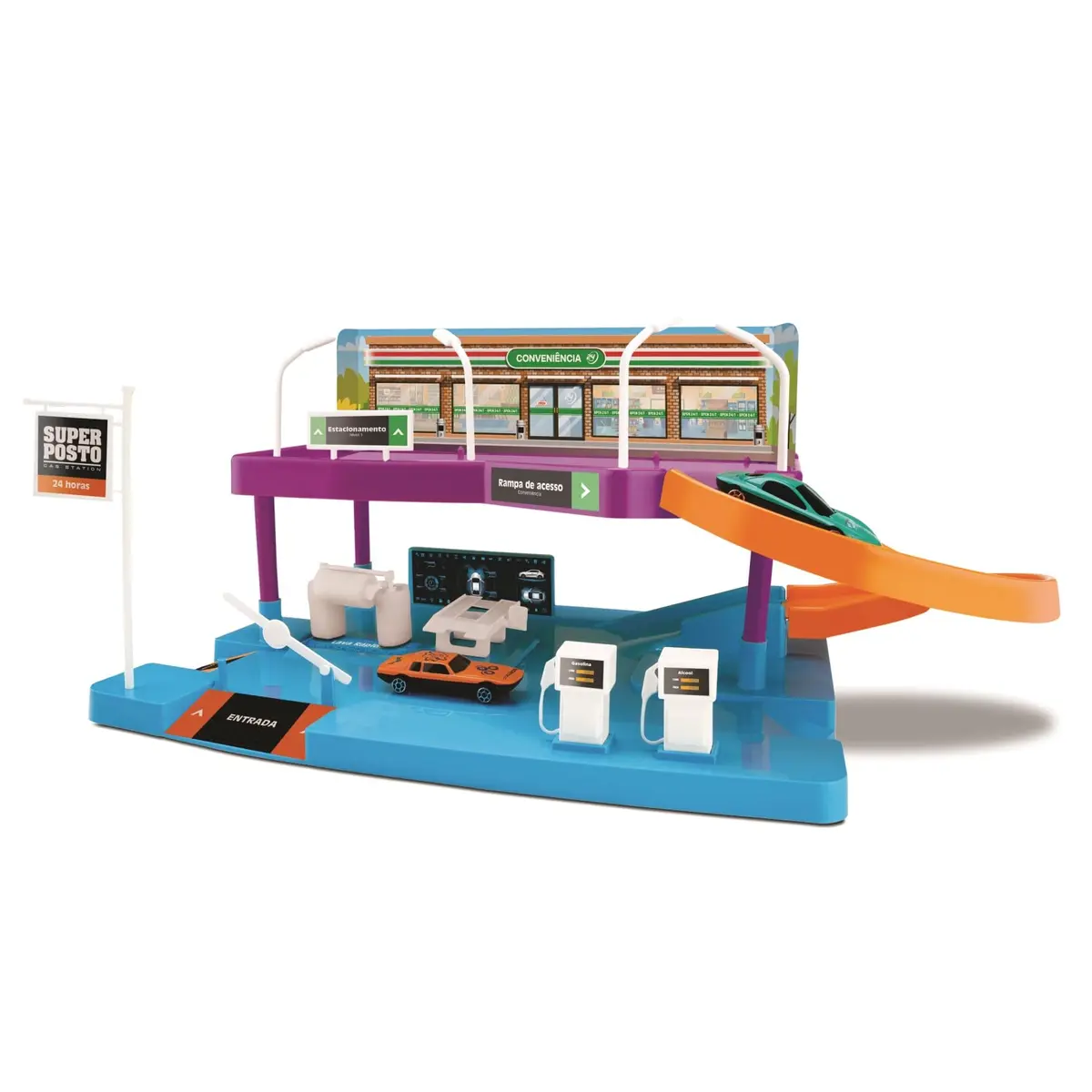 Brinquedo - Super Posto, Nig Brinquedos - 1