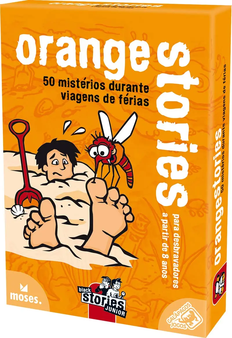 Galápagos, Histórias Recreativas (Orange Stories), Jogo de Cartas para Amigos, + de 2 jogadores, 15 minutos por partida