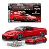 Hot Wheels Maserati MC20 1:32 com Placa e Carrinho