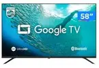 [Magalu] Smart TV 58" 4K UHD D-LED Philips Série 7019 58PUG7019/78 Wi-Fi Bluetooth Google Assistente 3 HDMI 2 USB - 1