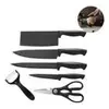 Faqueiro Chef 6 Peças Preto Cozinha Em Aço Inox Churrasco #Magalu 🇧🇷 - 1