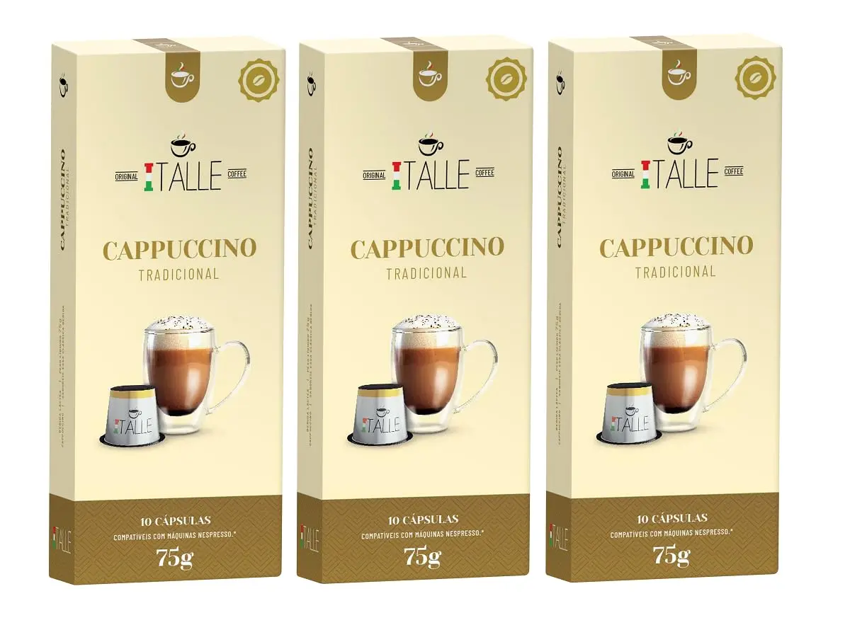 Cápsulas Cappuccino Café Italle 30 Und