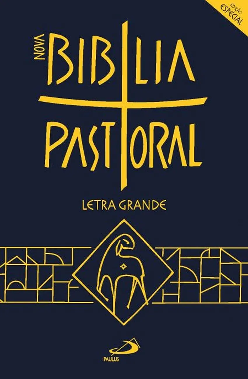 Bíblia Pastoral - Edição Especial - Letra Grande: Capa Cristal - 1