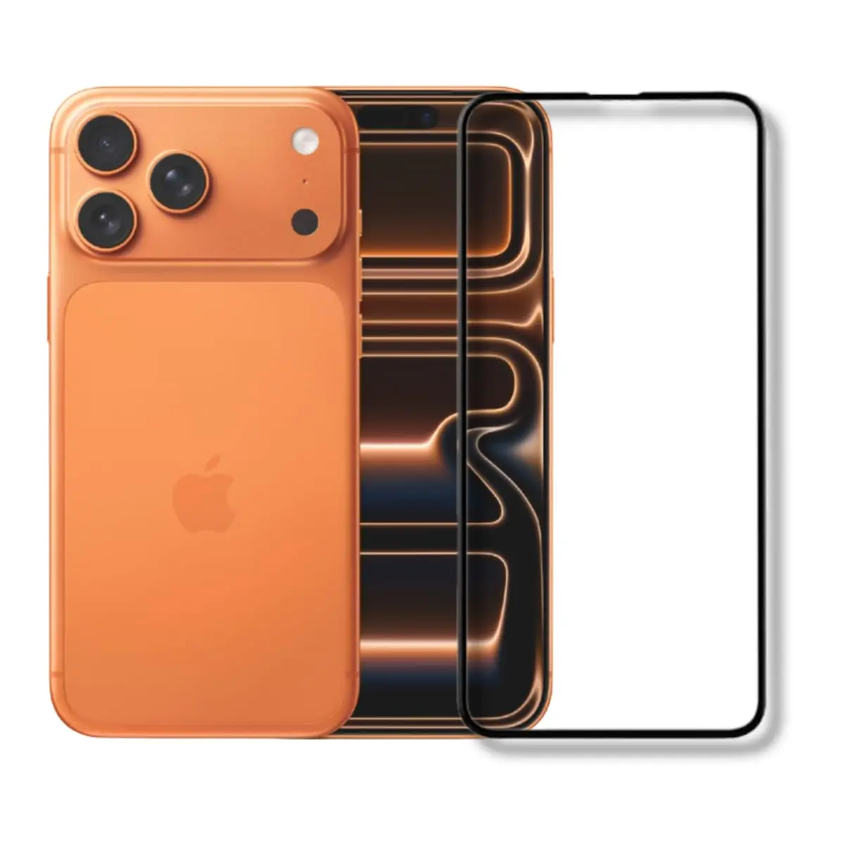Película De Vidro 3D Tela Toda Para iPhone (iPhone 17 Pro)