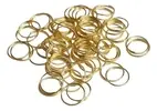 Kit 2000 Argolas 10mm Douradas Aço Inox - 1