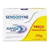 [Rec] Sensodyne Creme Dental Rápido Alívio Com Flúor para Dentes Sensíveis e Gengivais, Leve 3 e Pague 2, 90g cada - 1