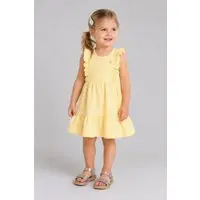 Infantil - Vestido menina em fio tinto Brandili