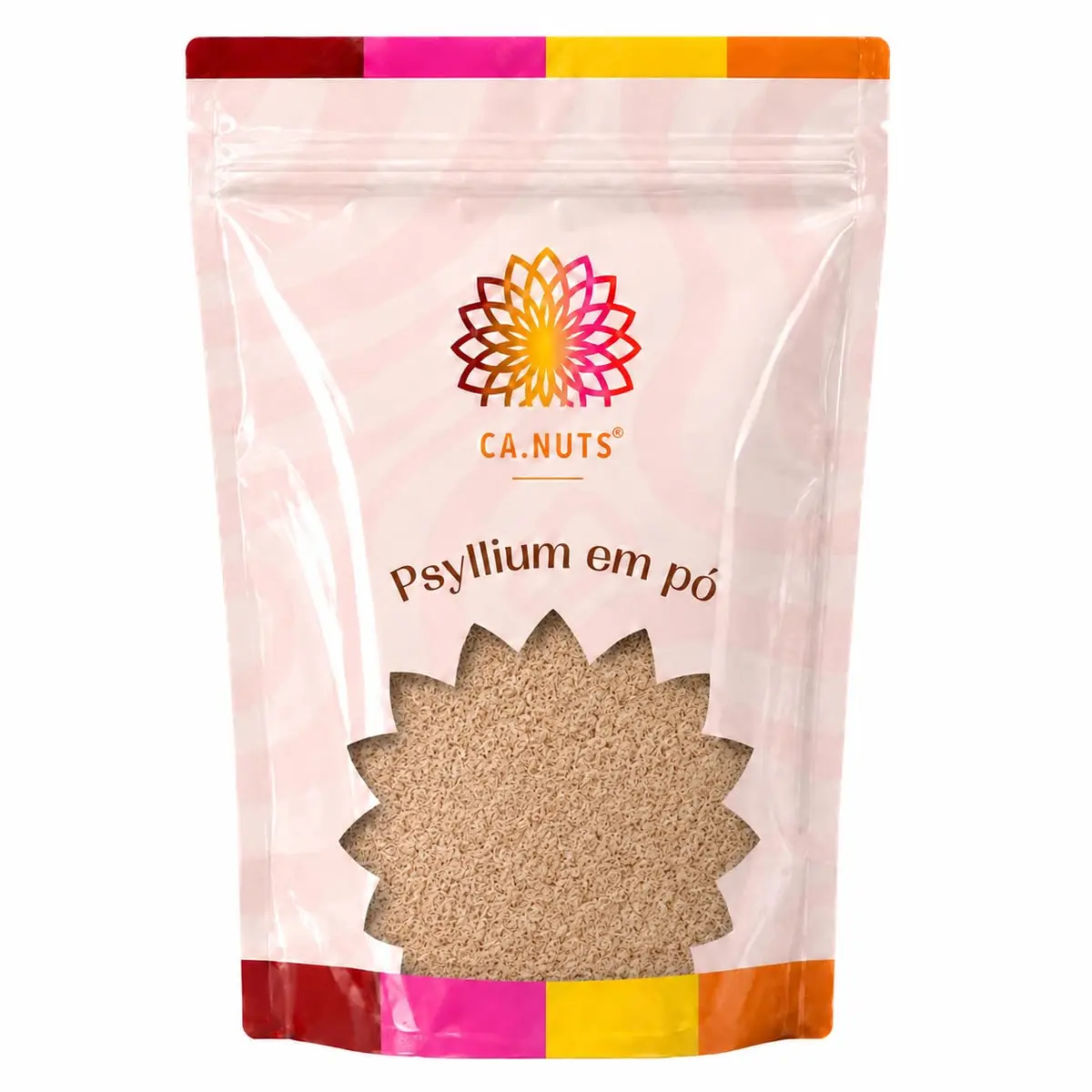 Psyllium em Pó CA.NUTS, 2 Kg | Fibra Natural Fina e Versátil, Ideal para Sucos, Vitaminas, Iogurtes e Receitas