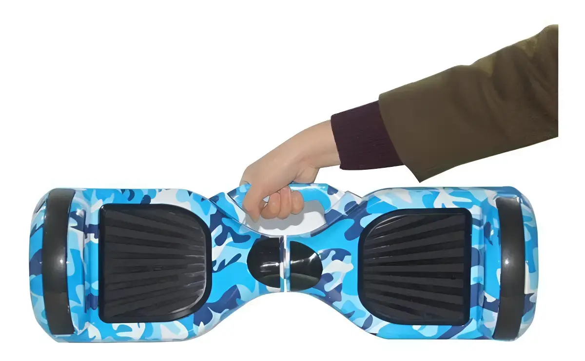Skate elétrico hoverboard Smart Balance Hoverboard 6.5 Bluetooth Azul Camuflado
